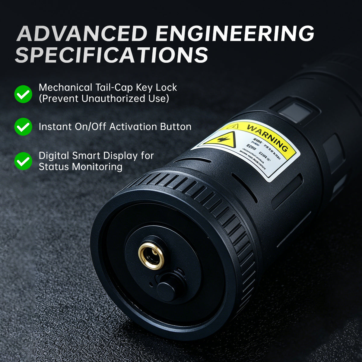 980nm Infrared Laser – Class IV, 120W, Invisible Beam (Safety Goggles Included)