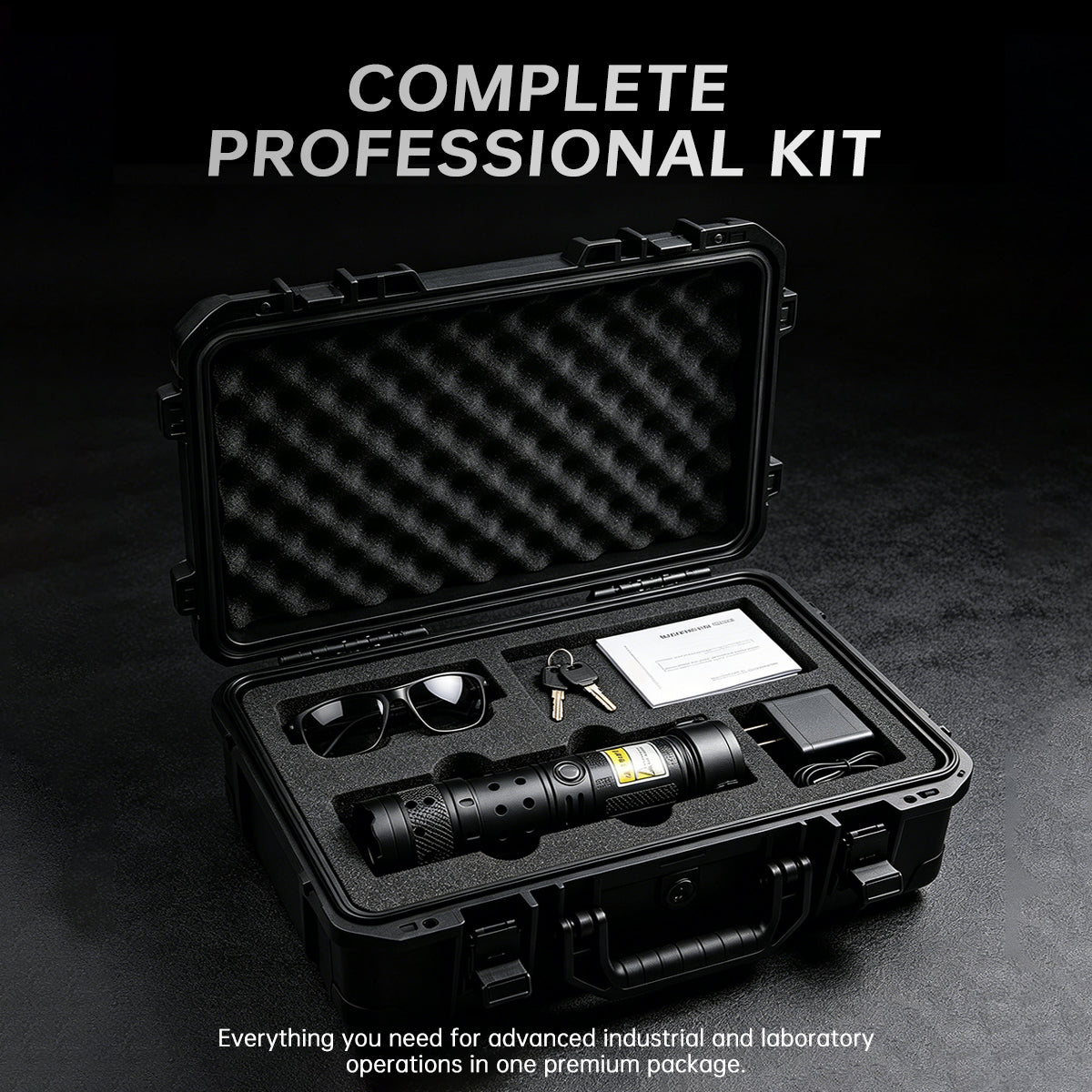 980nm Infrared Laser – Class IV, 120W, Invisible Beam (Safety Goggles Included)